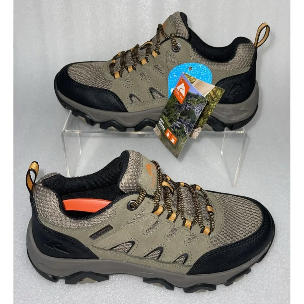 Ozark Trail Taupe‎ Waterproof Lightweight Hiking Shoes Men's Size 7 NEW IN BOX